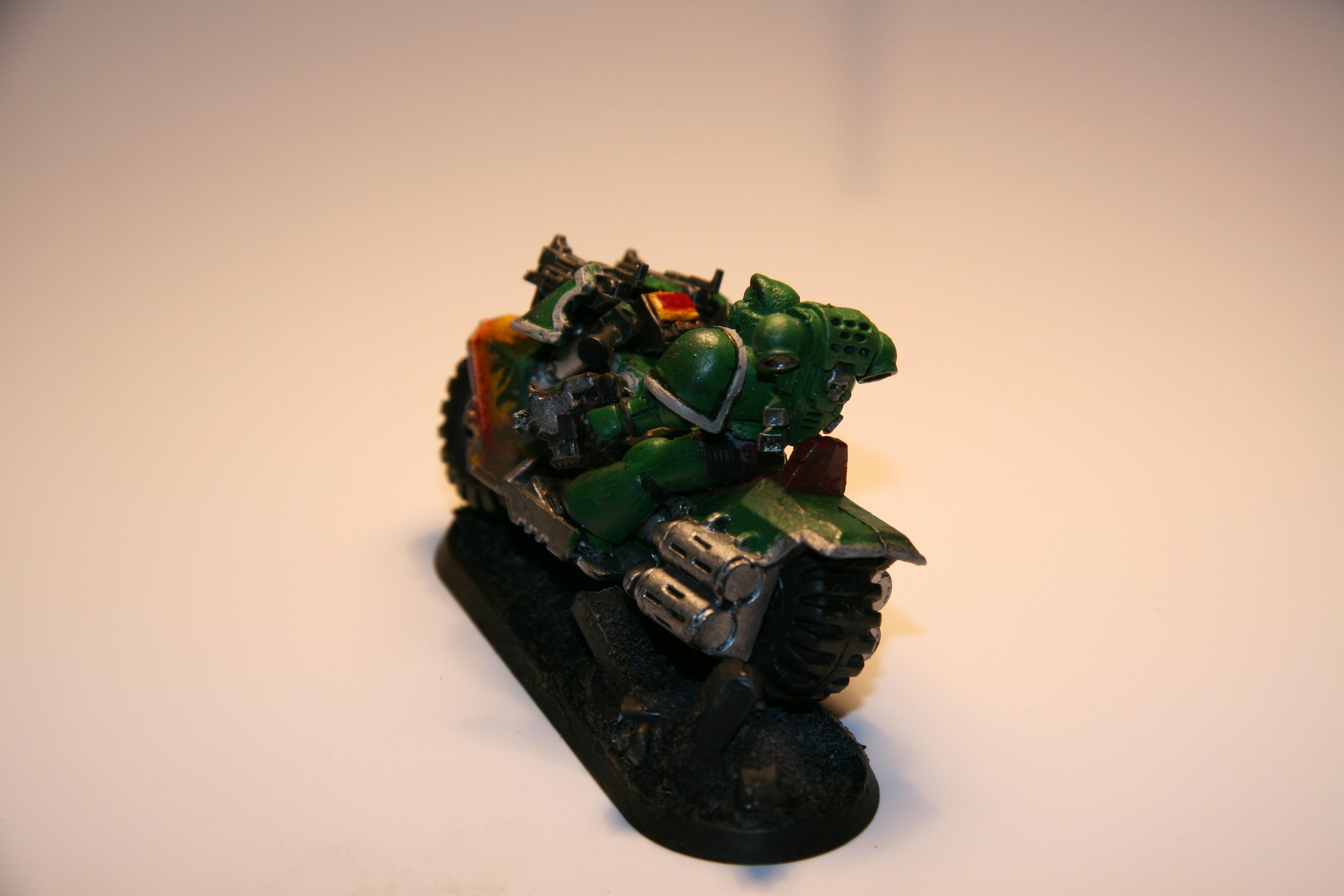 Bike, Gretar, Repainting, Salamanders, Sons Of Machiediel, Space Marines, Warhammer 40,000