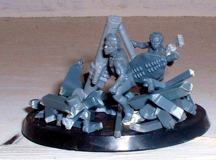 Heavy Weapon Team, Imperial Guard, Missile Launcher, Wargames Factory, Warhammer 40,000, Zulu, Zulus