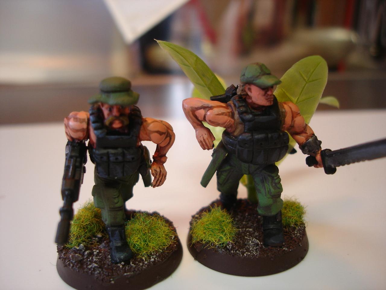 Catachan, Imperial Guard, Jungle, Stormtrooper, Warhammer 40,000, Warhammer Fantasy