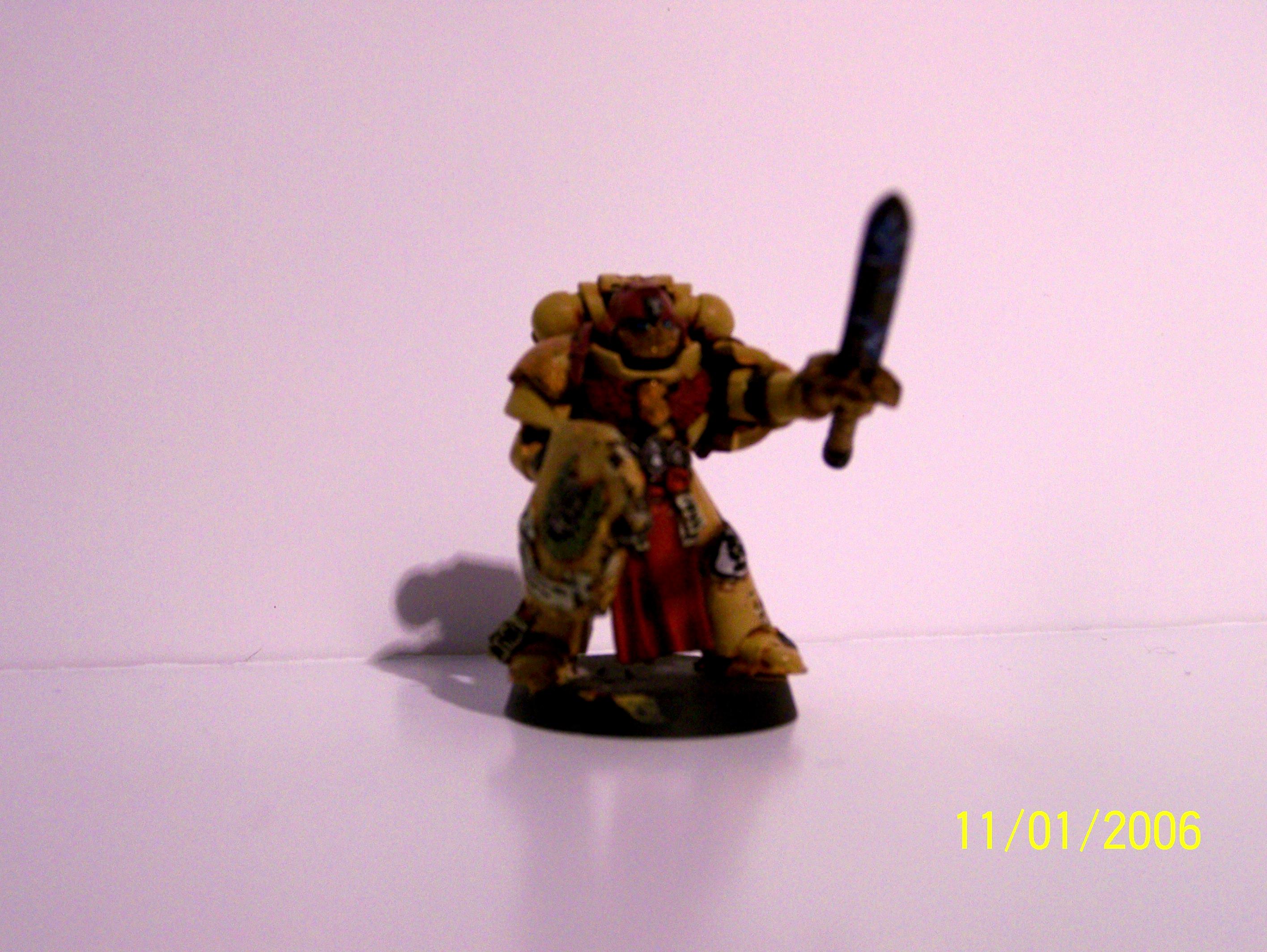 Command Squad, Imperial Fists, Space Marines, Warhammer 40,000