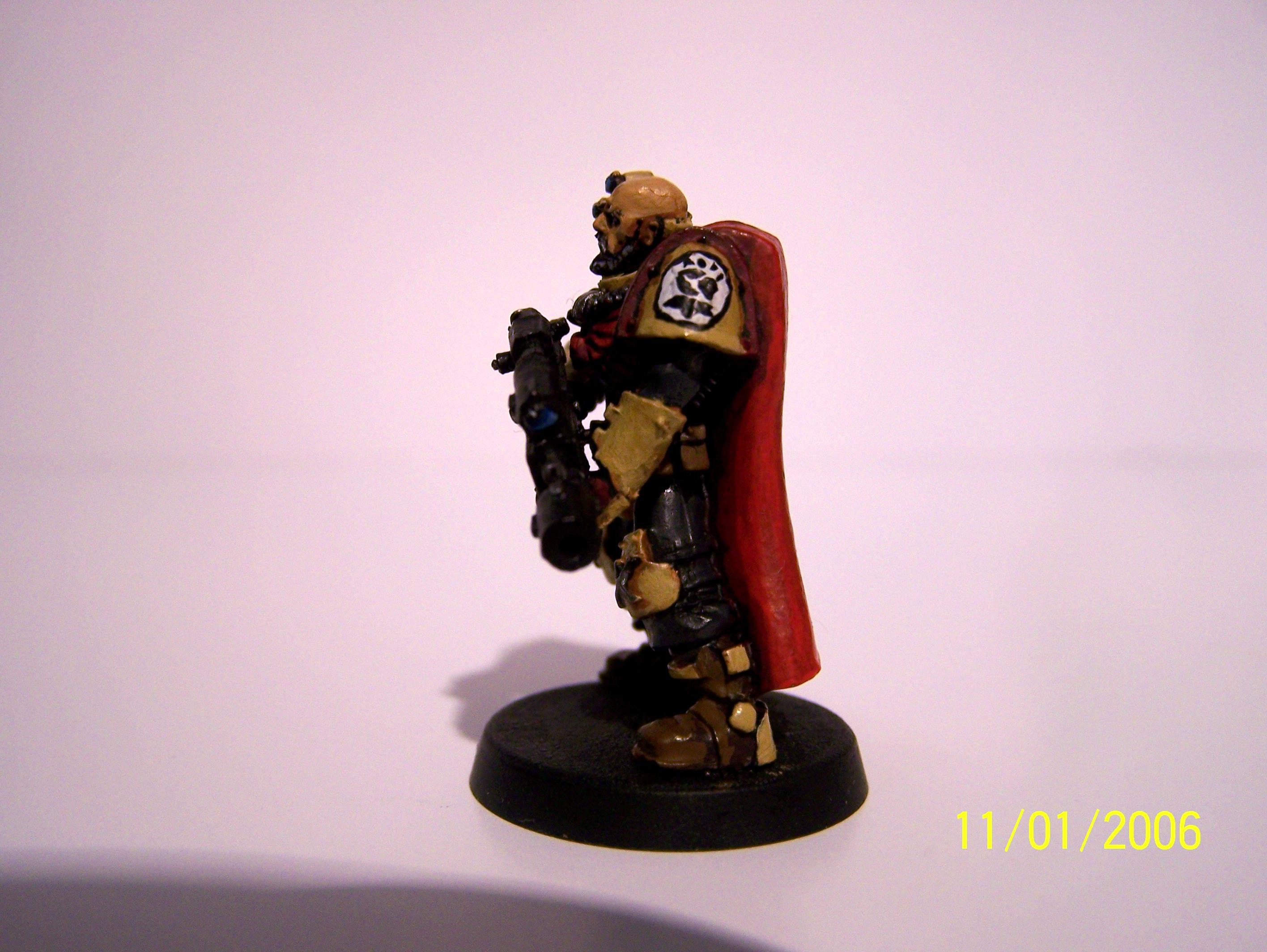 Imperial Fists, Scout Sergeant Telion, Scouts, Space Marines, Telion, Warhammer 40,000