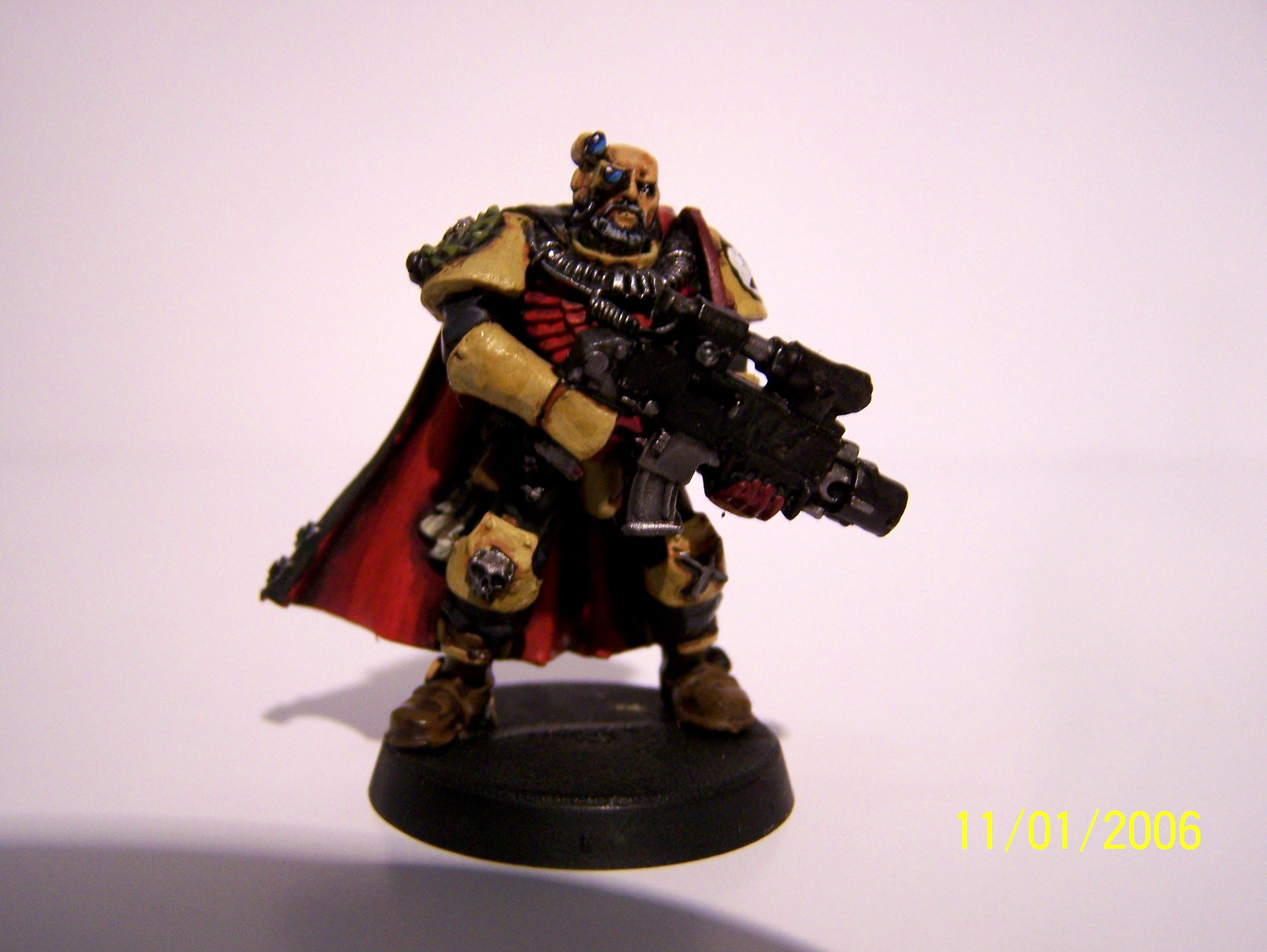 Imperial Fists, Scout Sergeant Telion, Scouts, Space Marines, Telion, Warhammer 40,000