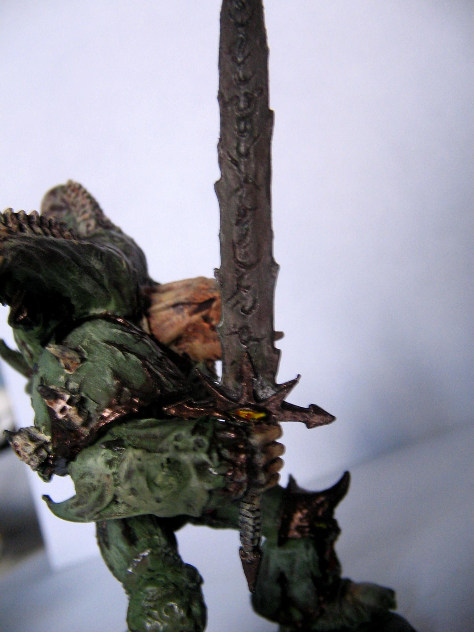 Chaos, Daemon Prince, Nurgle, Sword