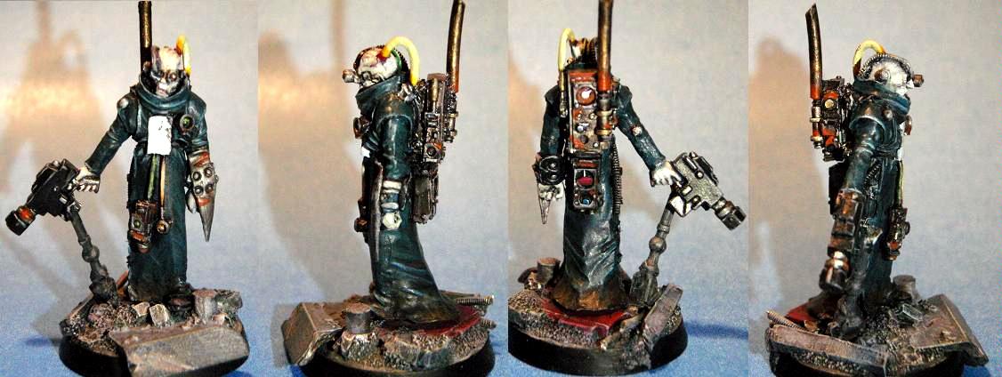 Adeptus Mechanicus, Necromunda, Servitors, Tech Priest