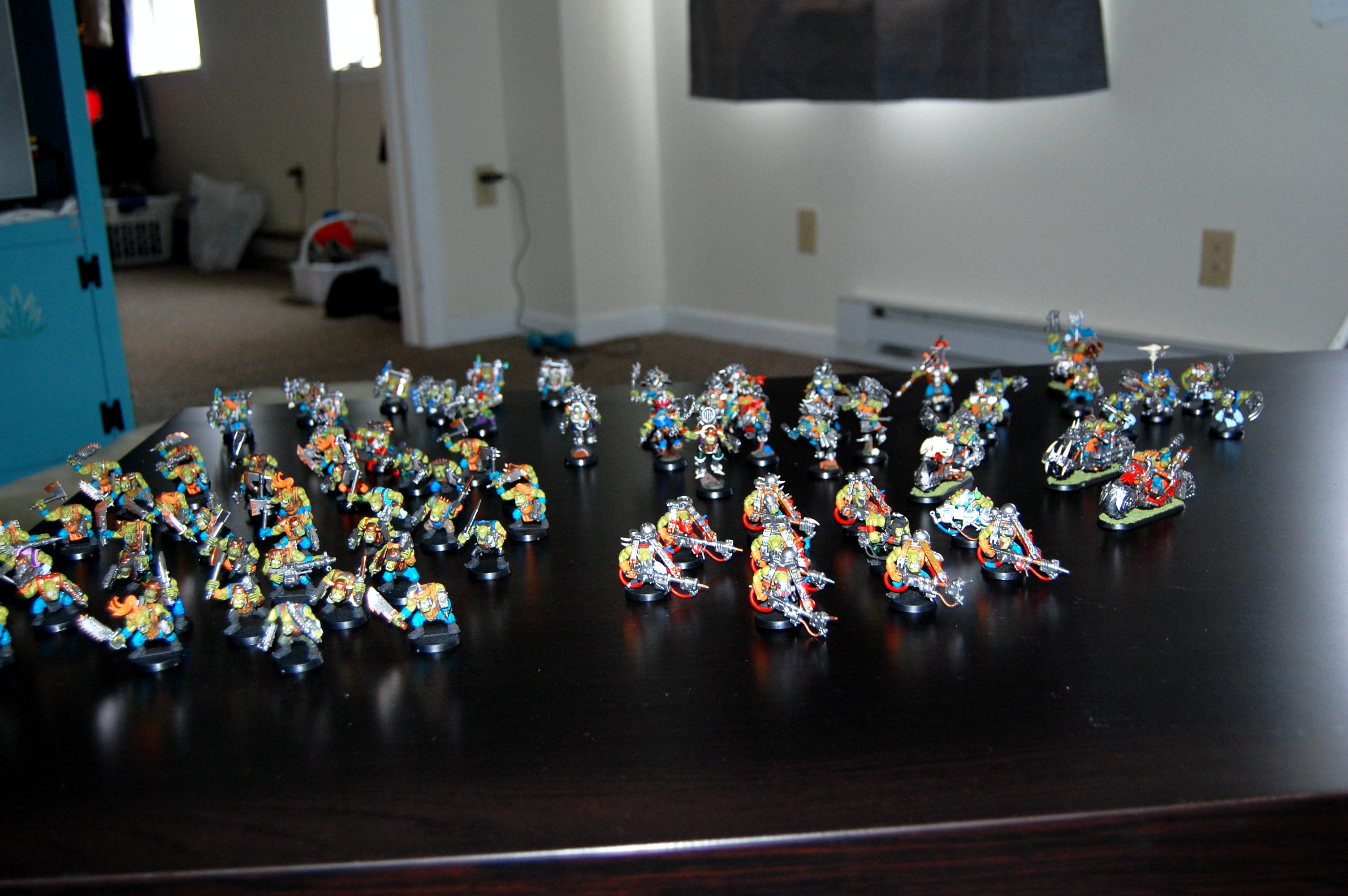 my sorry Ork Army