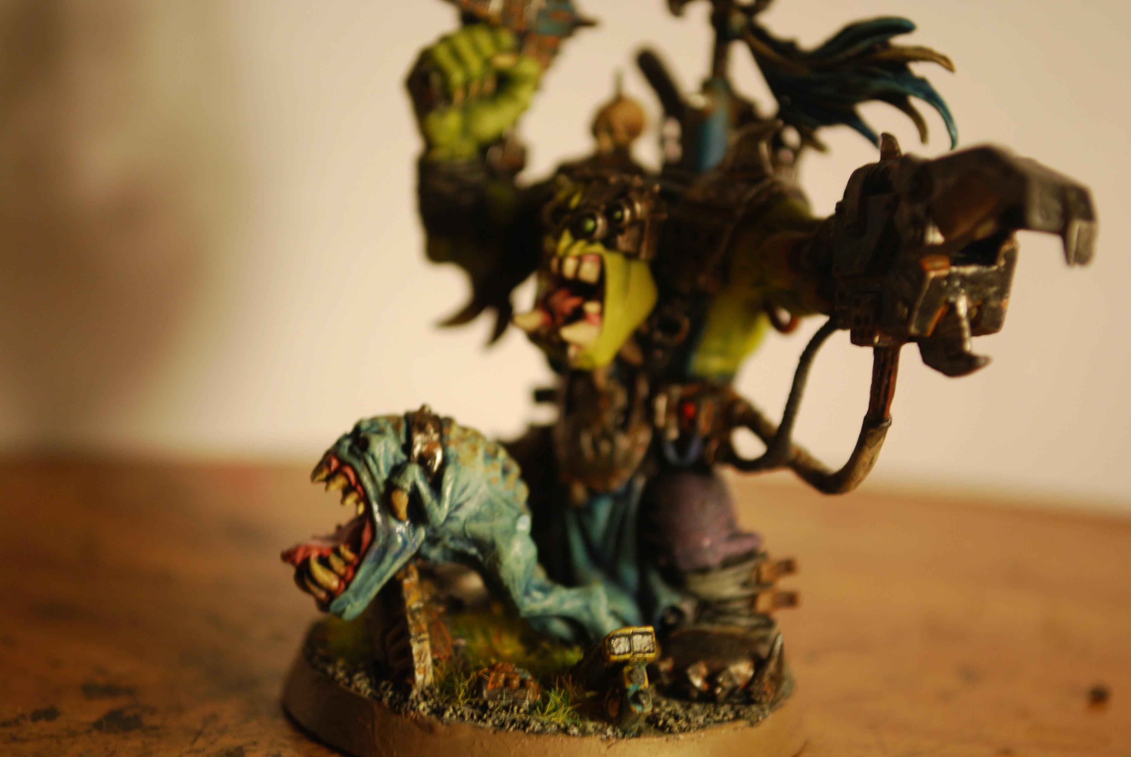Orks, Power Klaw, Squigs, Warboss, Warhammer 40,000