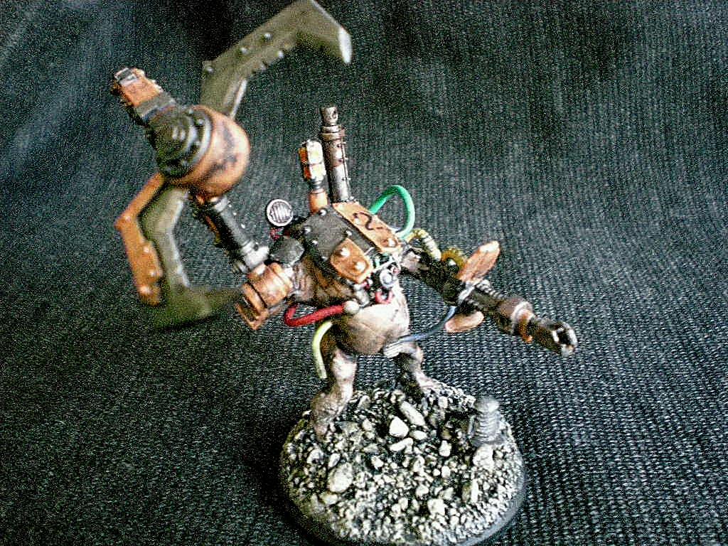 Conversion, Cyborg, Necromunda hard works servitor / pit slave