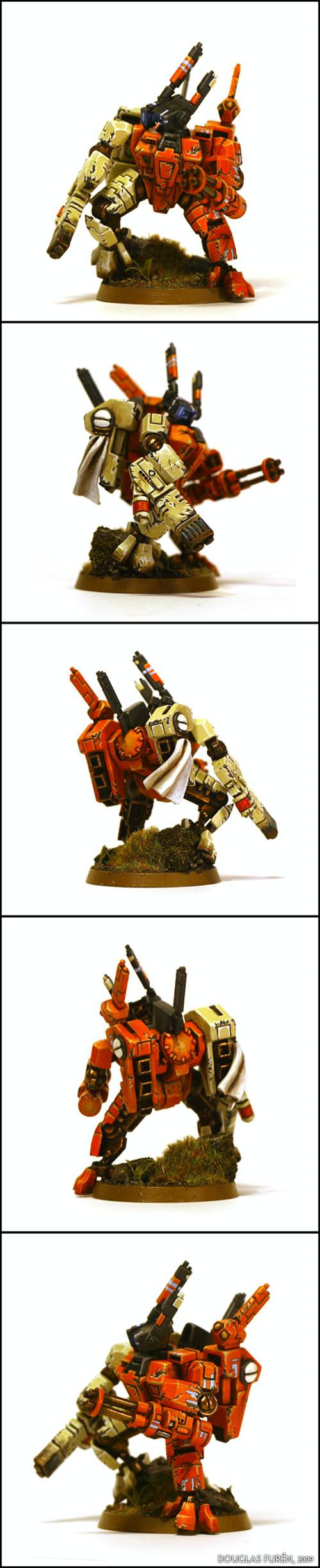 Crisis Battlesuit, Hunter Cadre, Sept, Tau, Tau Empire