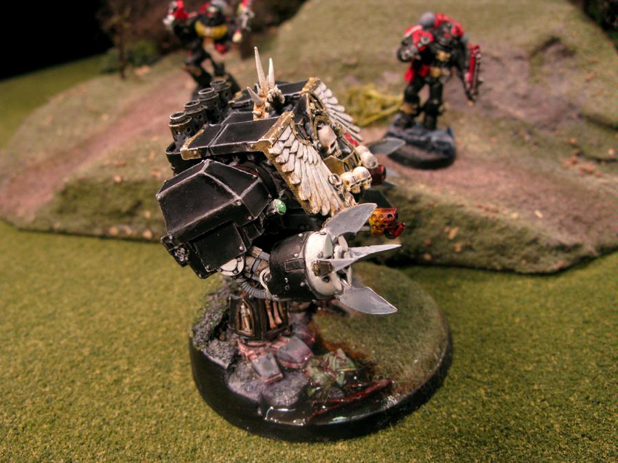 Chaplain, Dreadnought, Space Marines, Warhammer 40,000