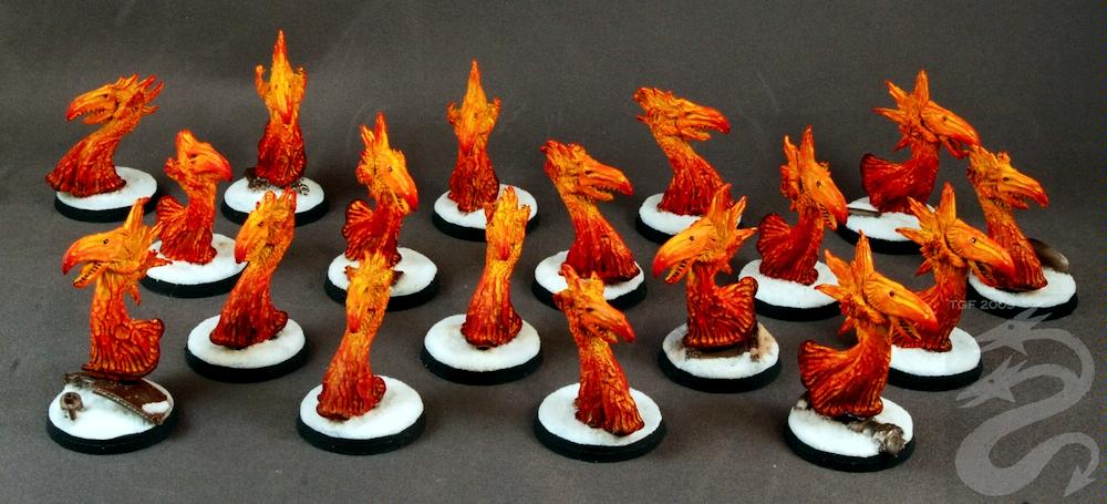 Daemons, Flamer, Tzeentch, Tzeentchk