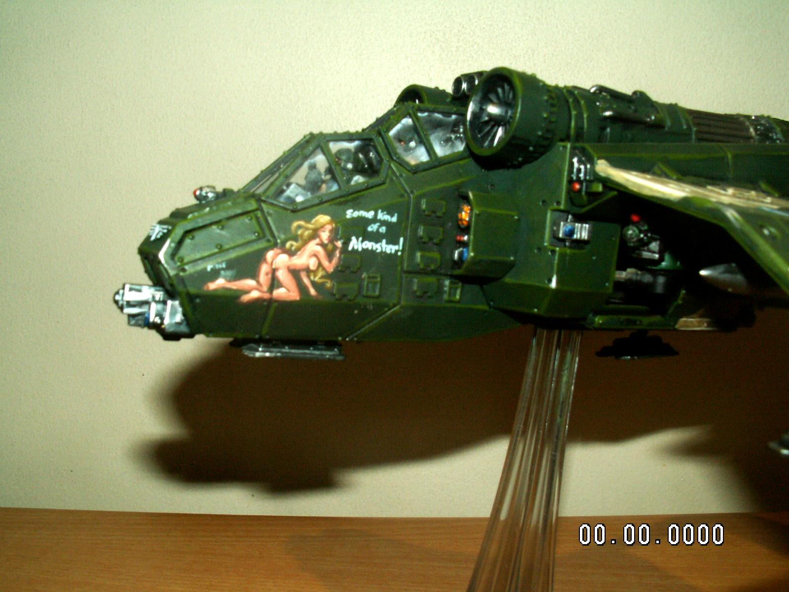 Freehand, Imperial Guard, Nose Art, Nsfw, Valkyrie