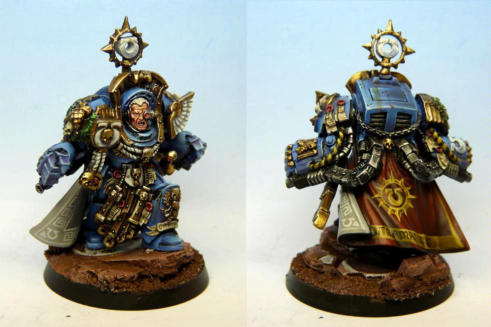 Calagar, Chapter Master, Marneus Calgar, Power Fist, Space Marines, Ultramarines
