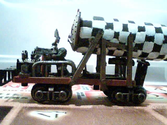 Buggy, Orks, Red, Scratch, Trailer, Warhammer 40,000