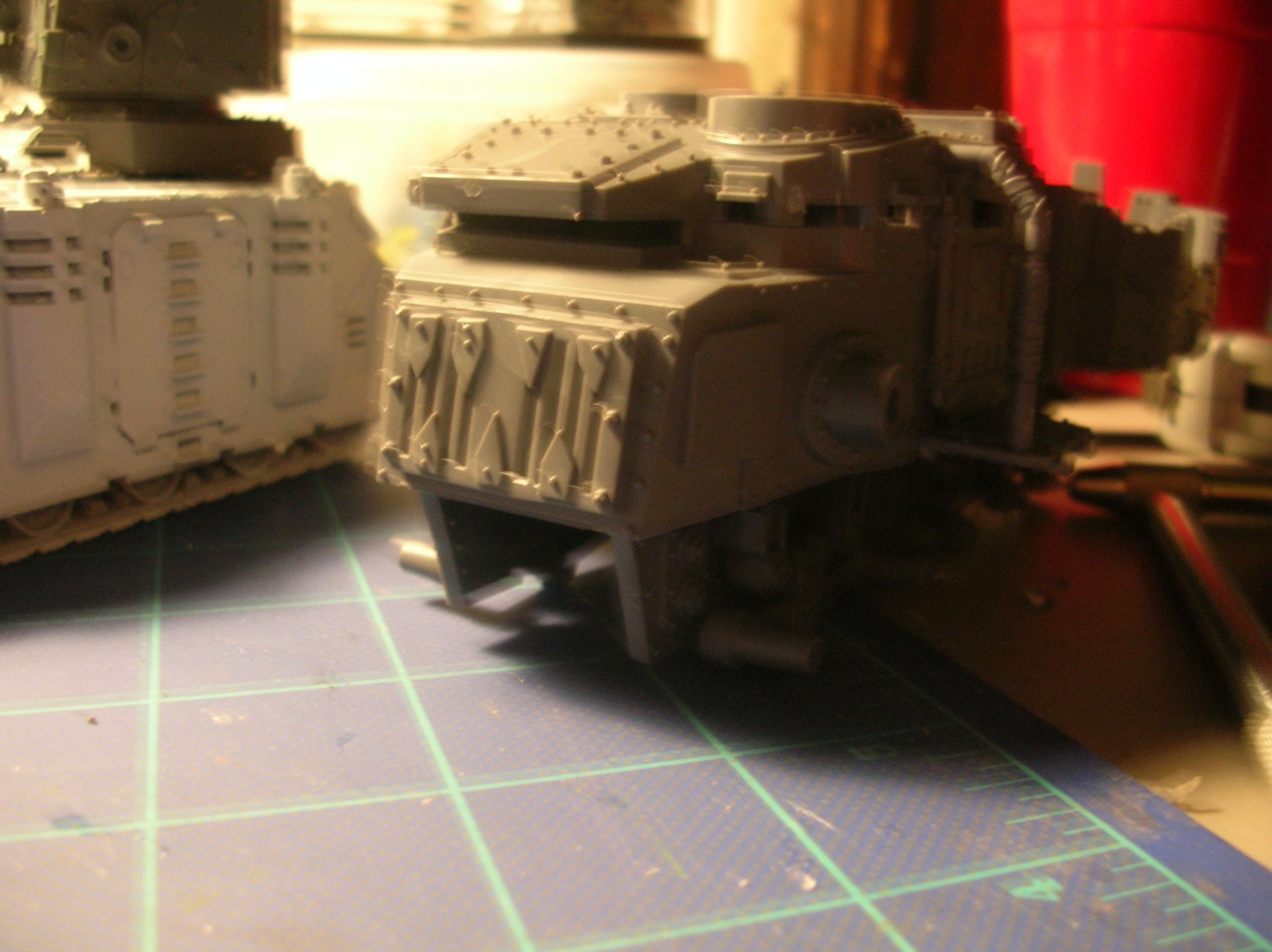 Battlewagon, Deff Dread, Dreadnought, Looted, Looted Wagon, Orks, Rhino, Wagon, Work In Progress