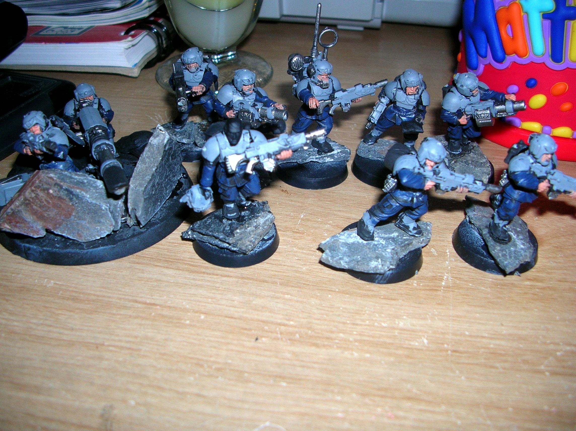 Cadians, Imperial Guard, Lascannon, Warhammer 40,000