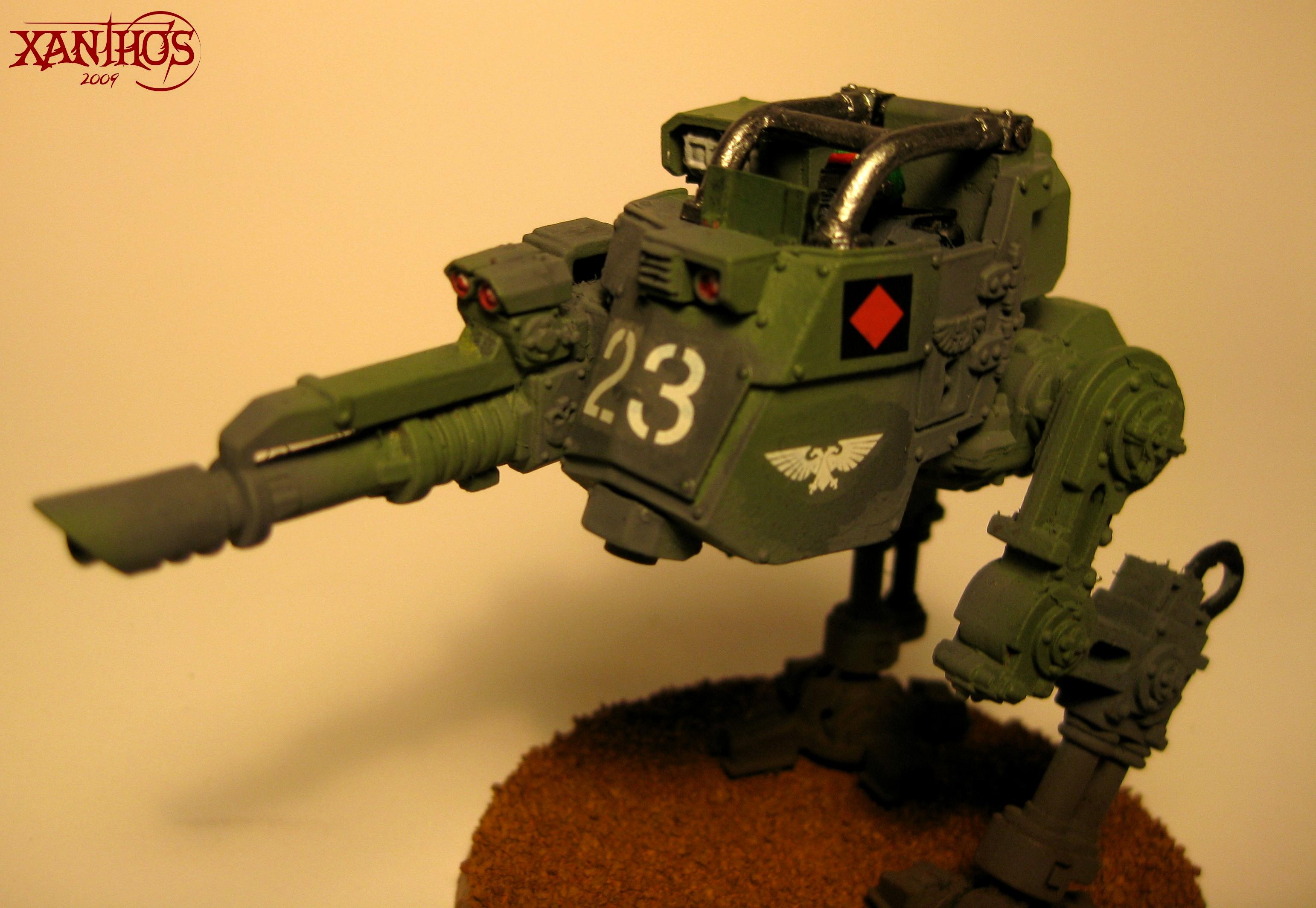 Imperial Guard, Lascannon, Sentinel, Warhammer 40,000