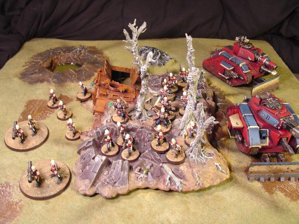 Imperial Guard, Overhead shot