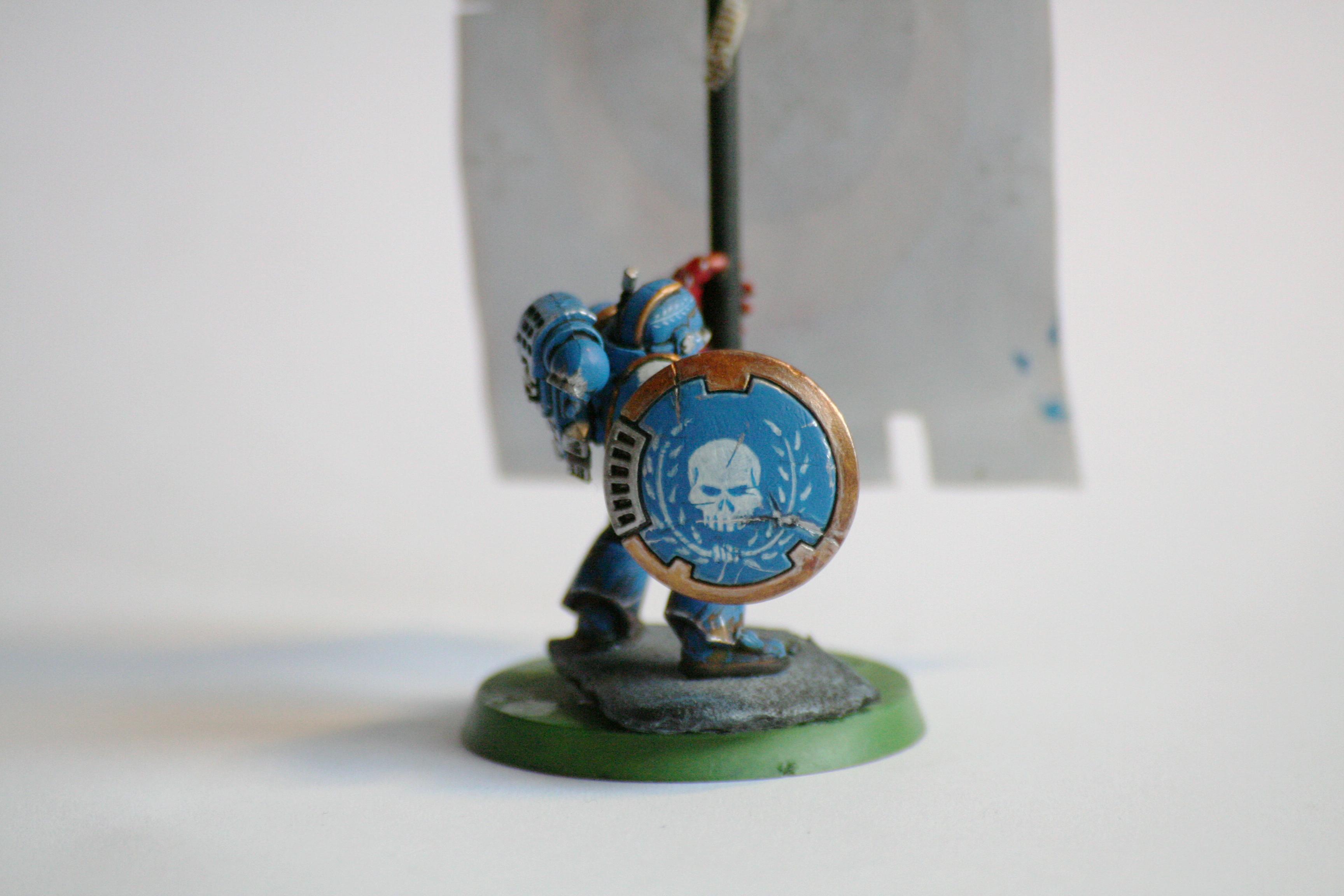 Shield, Space Marines, Standard, Ultramarines