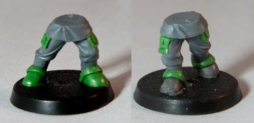 Yet nother attempt at the legs