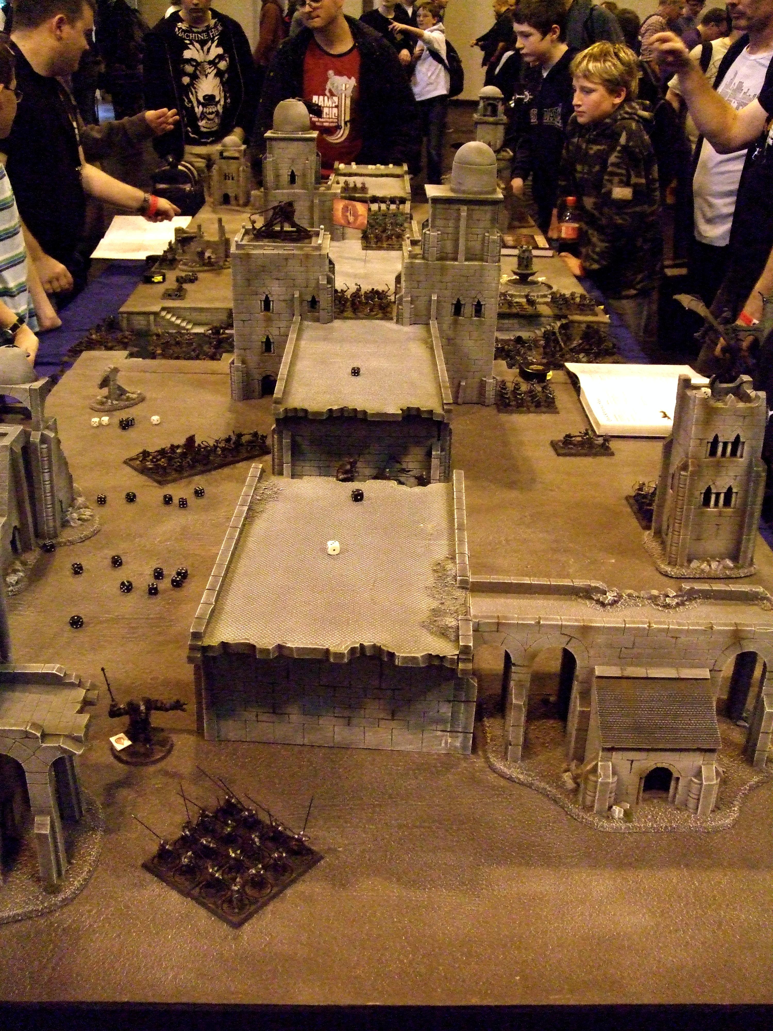 Games Day, Games Day 2009, Lord Of The Rings, Middle Earth, Osgiliath, Ruins