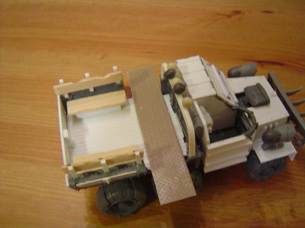 Orks, Plasticard, Space Ork, Trukk, Vehicle