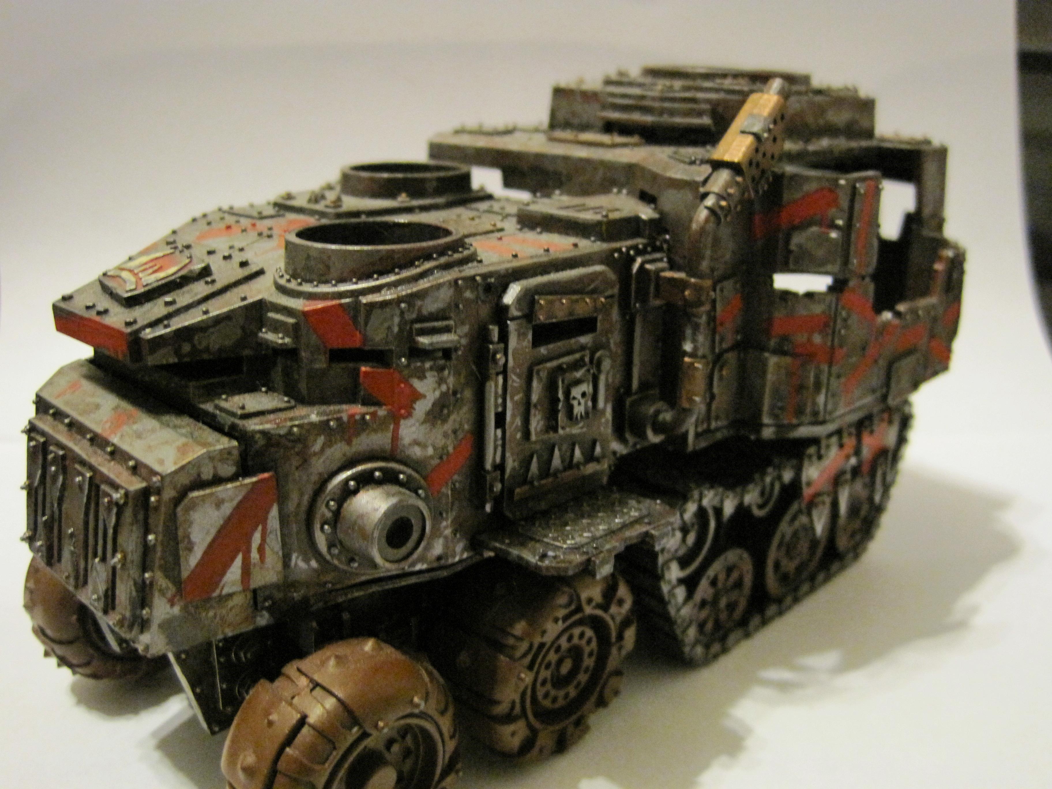 Battlewagon, Orks, Weathered