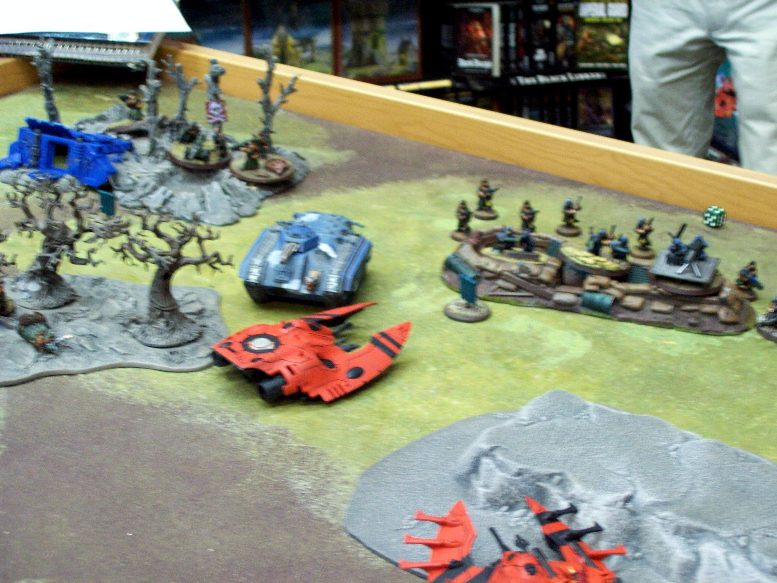 Bat Rep, Eldar, Imperial Guard, Seer Council