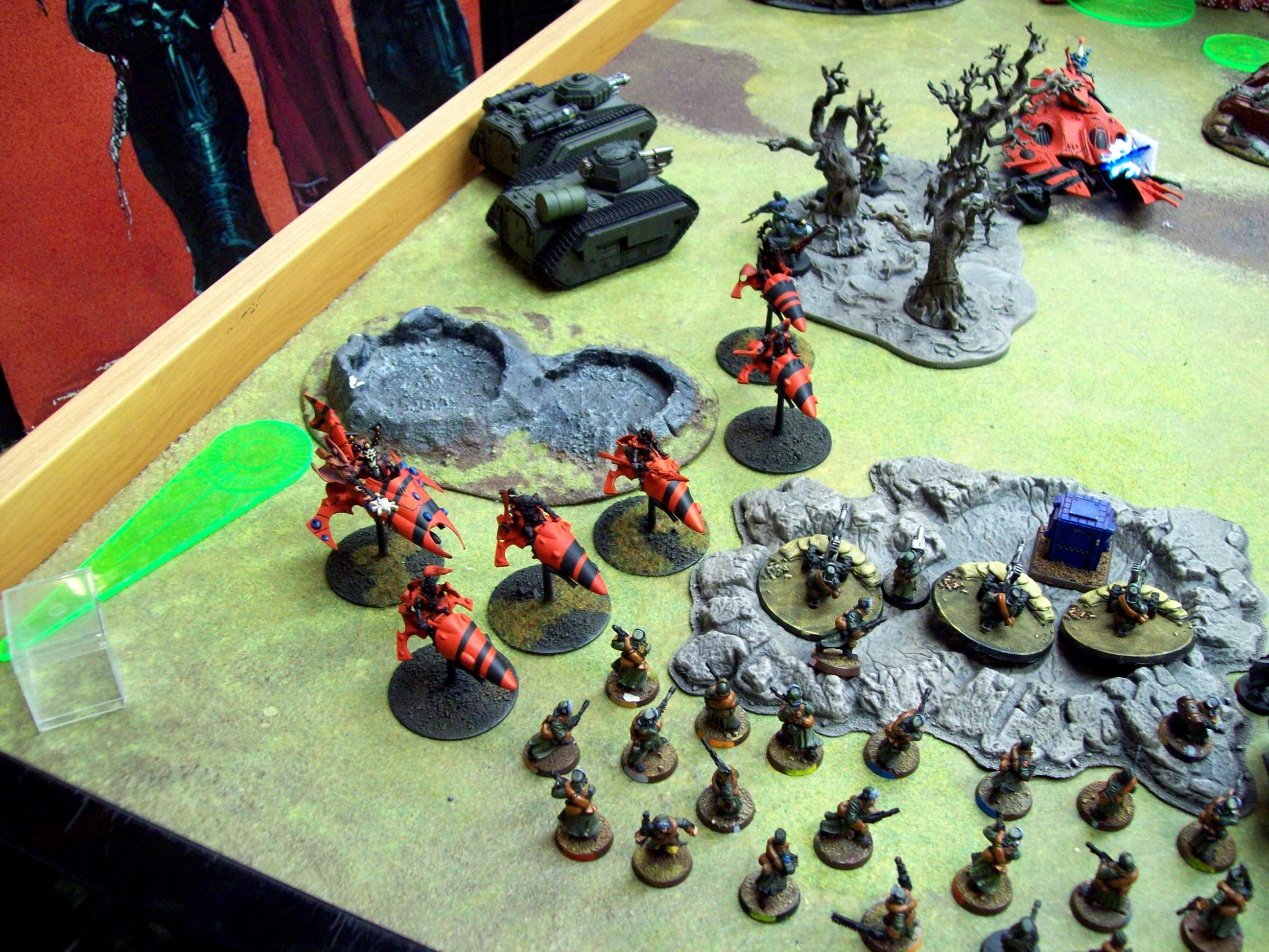 Bat Rep, Eldar, Imperial Guard, Seer Council