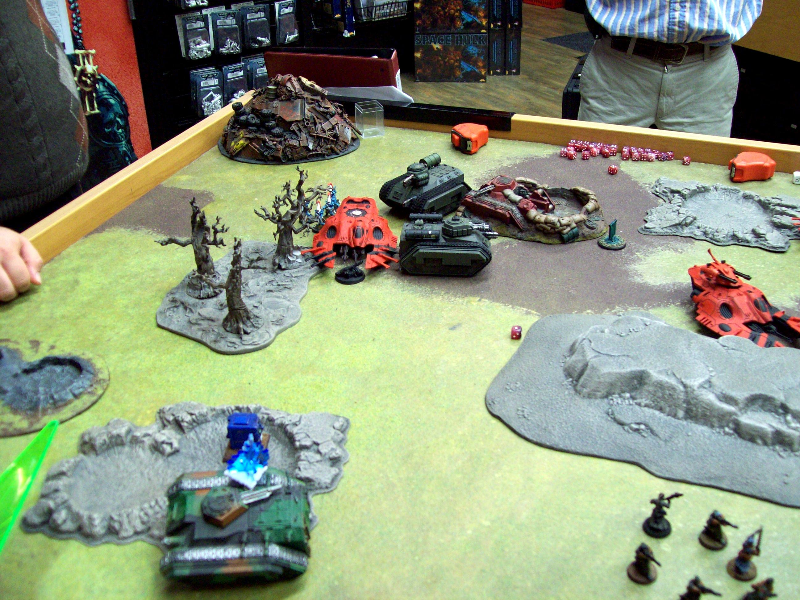 Bat Rep, Eldar, Imperial Guard, Seer Council