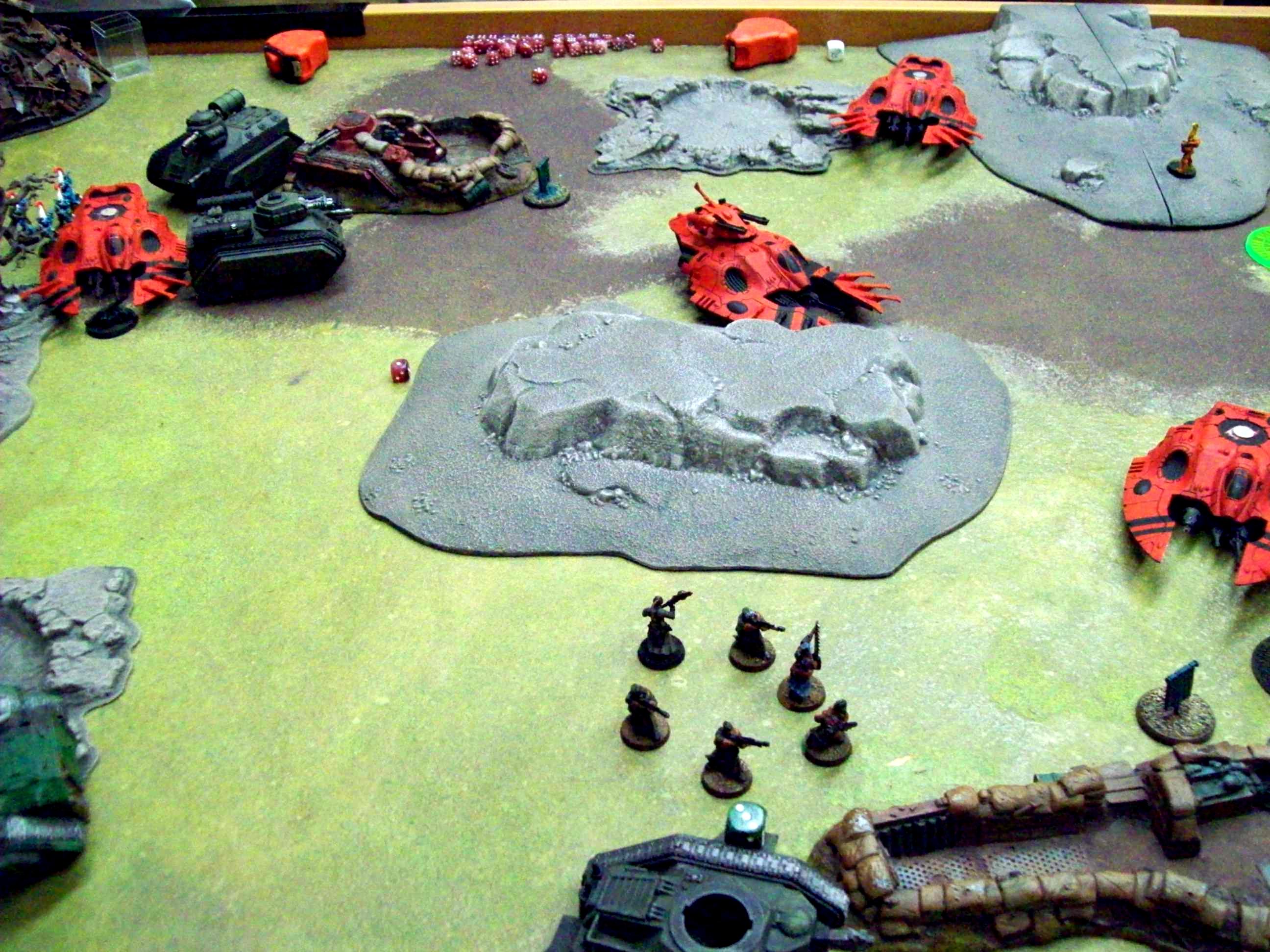 Bat Rep, Eldar, Imperial Guard, Seer Council