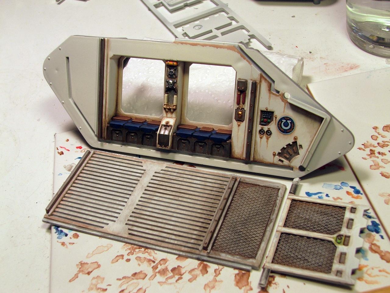 Interior, Land Raider, Ultramarines - Interior 1 - Gallery - DakkaDakka