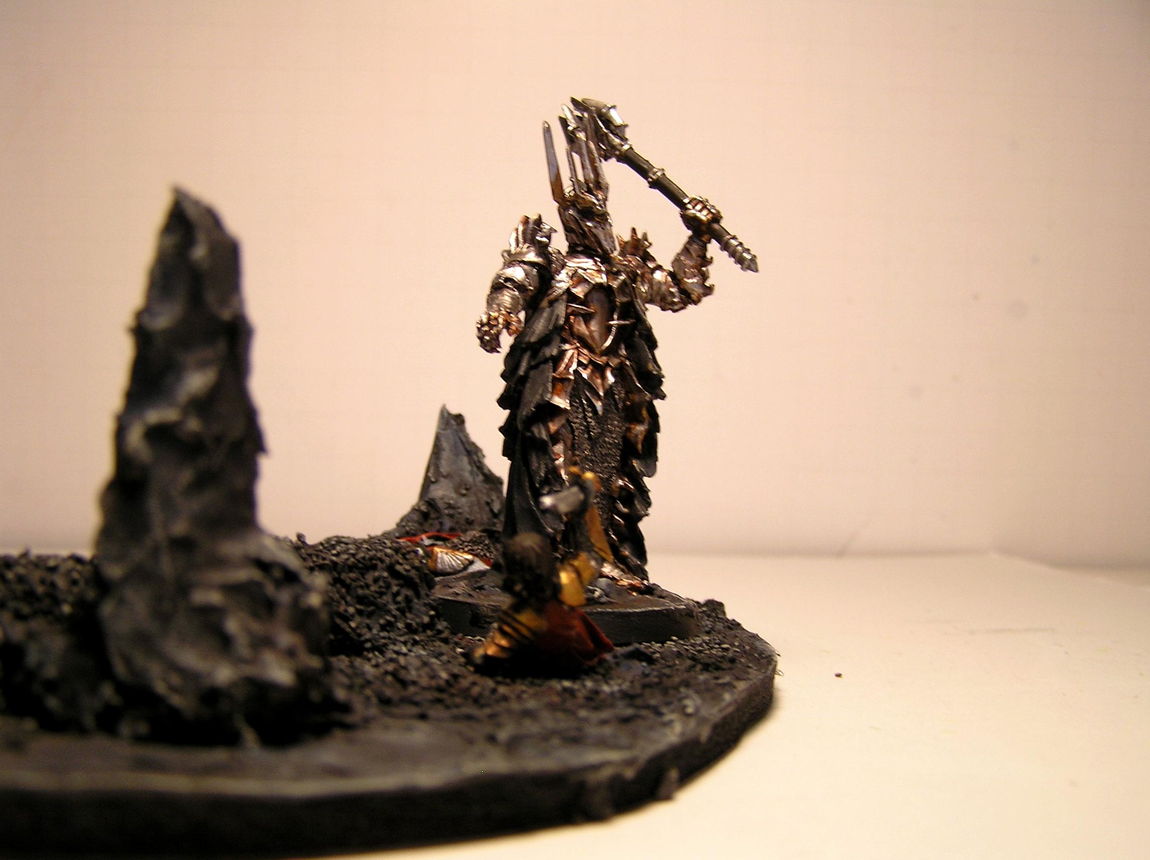 Cataclysm Studios, Diorama, Isildur, Lord Of The Rings, Sauron