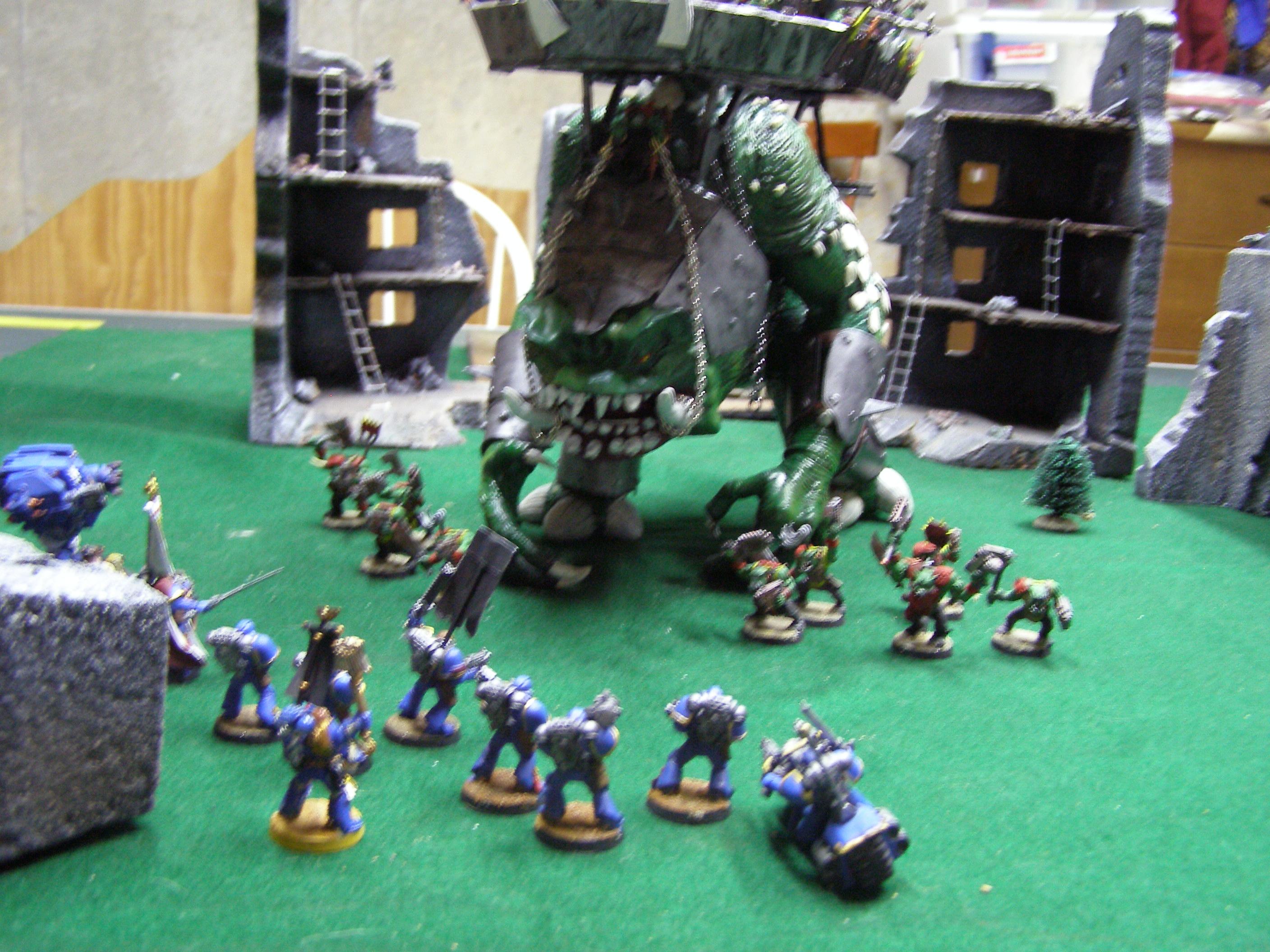 Battle Report, Orks, Ultramarines