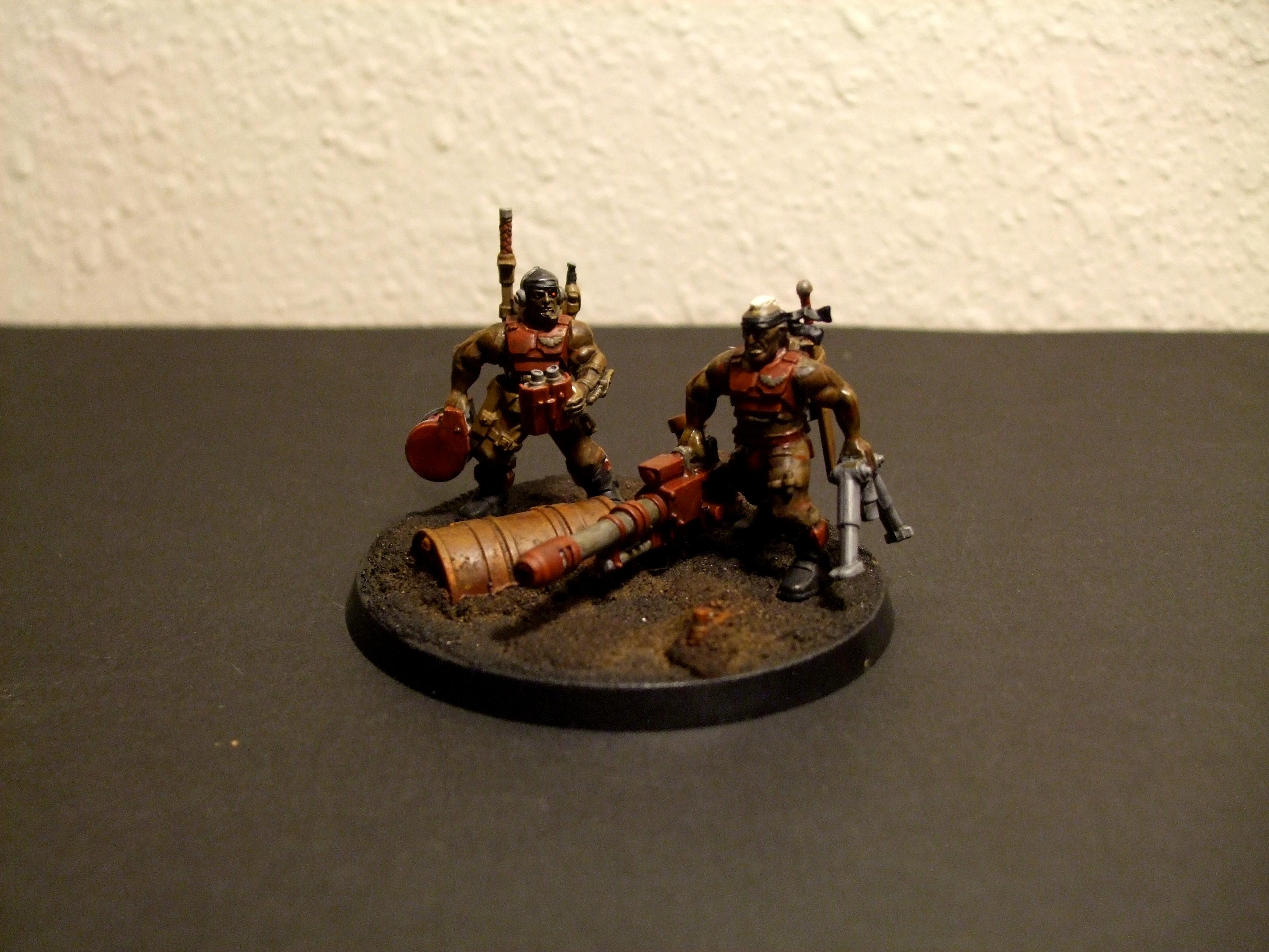 Heavy Weapons Team, Imperial Guard, Veteran