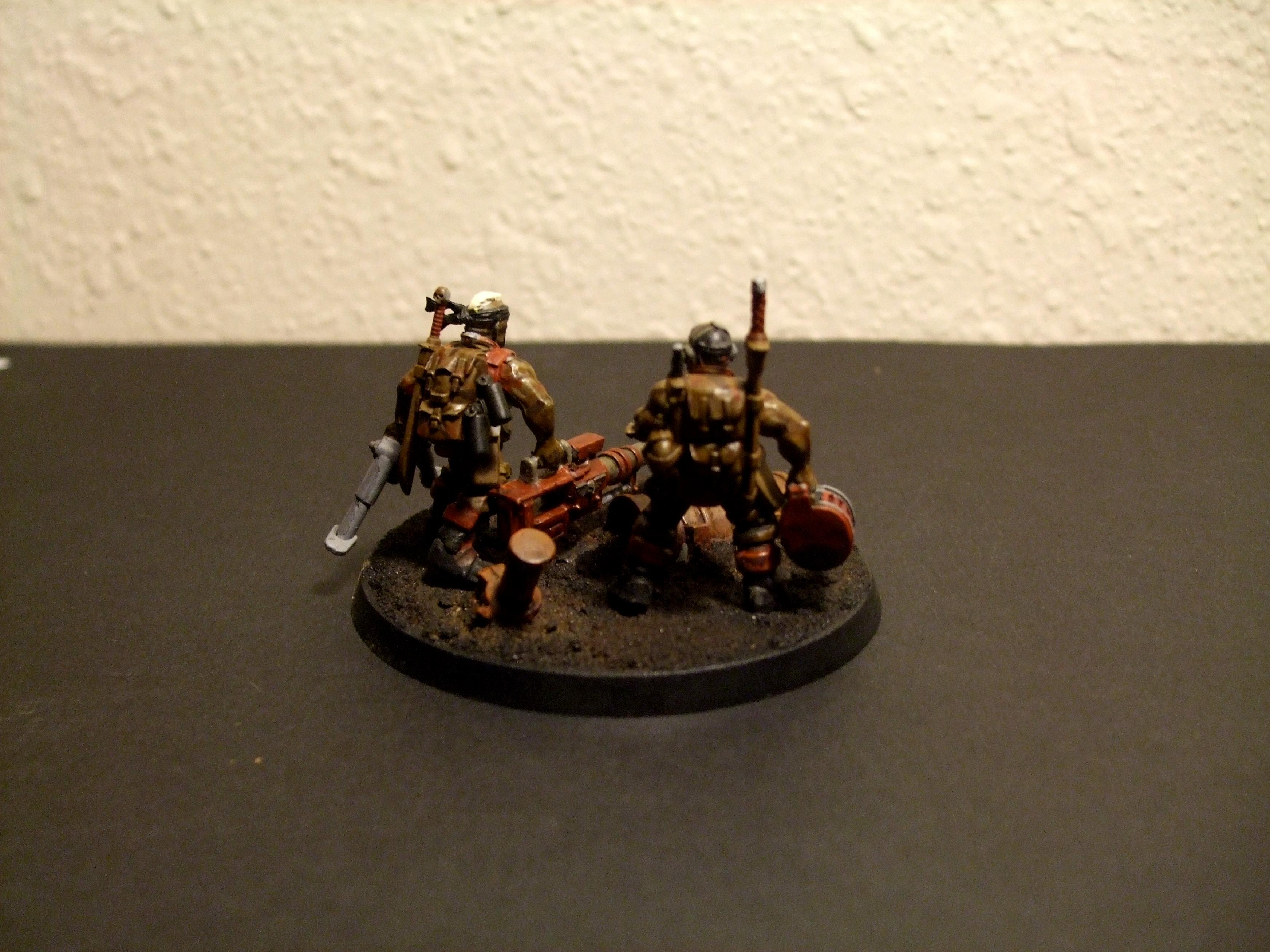 Heavy Weapons Team, Imperial Guard, Veteran