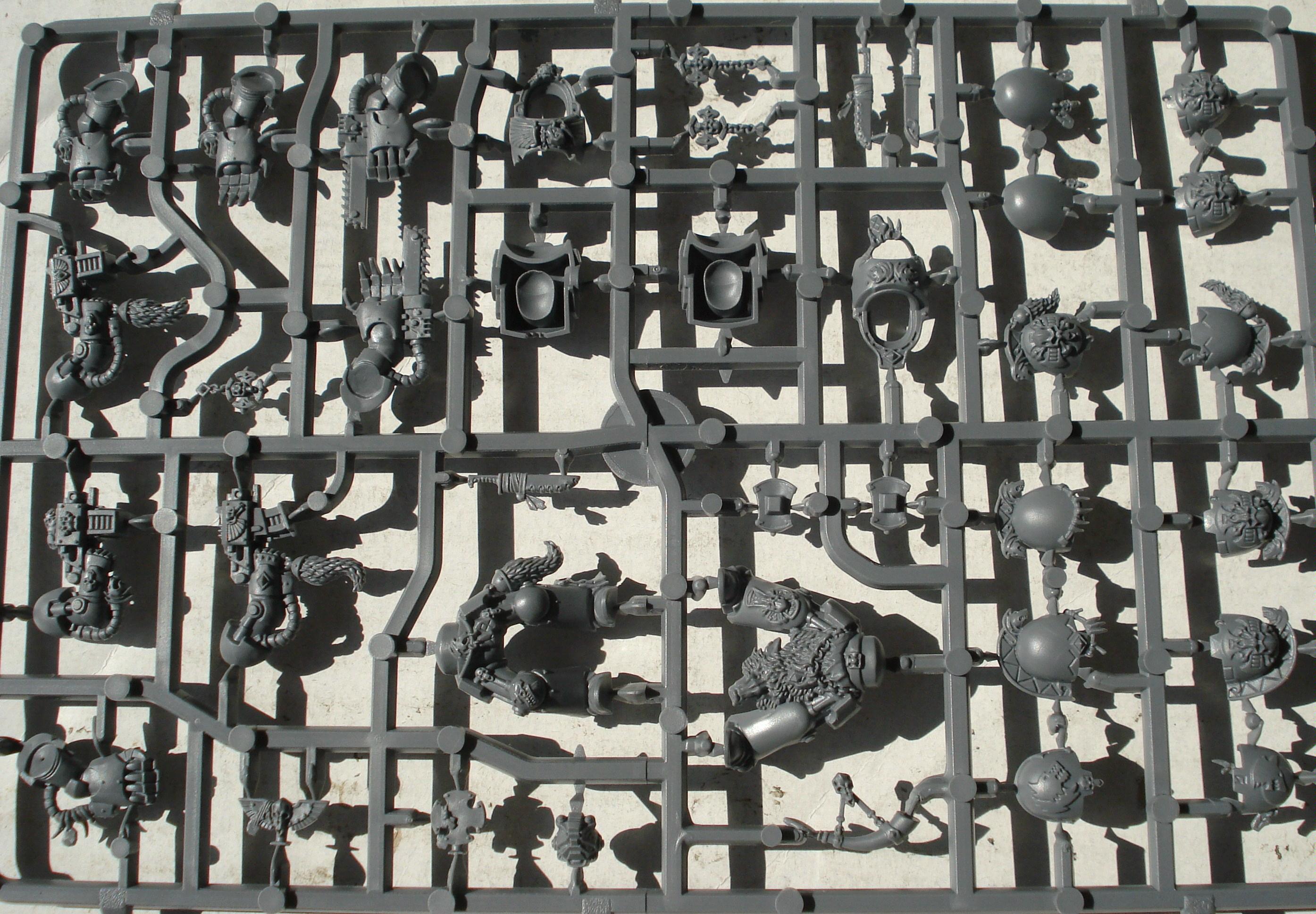 Wolf Guard Terminator Sprues
