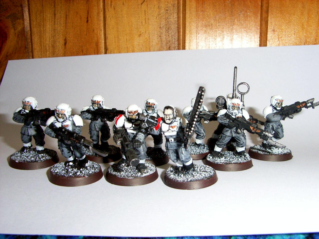 Imperial Guard, Infantry Squad, Warhammer 40,000