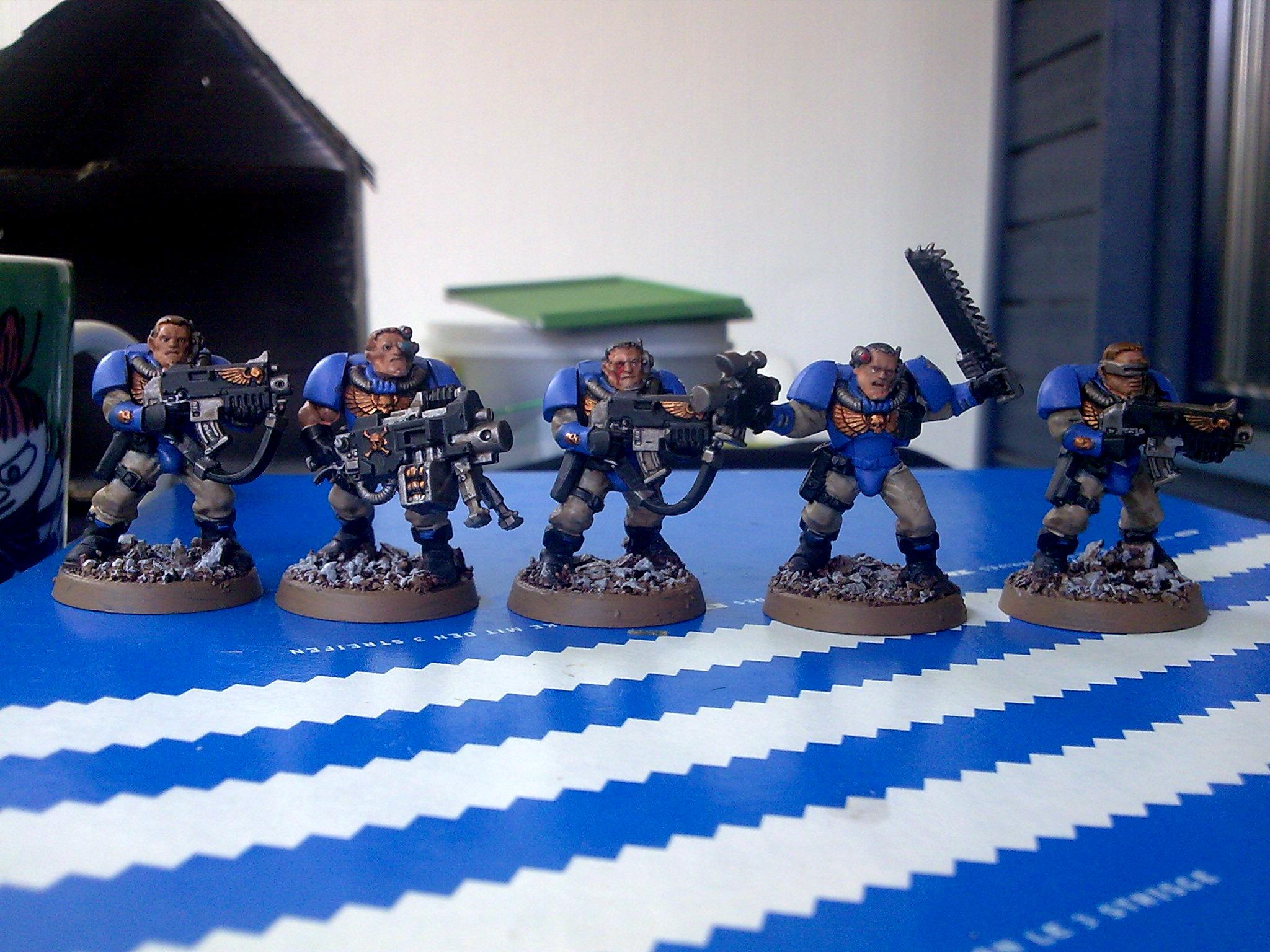 Scouts, Space Marines, Ultramarines