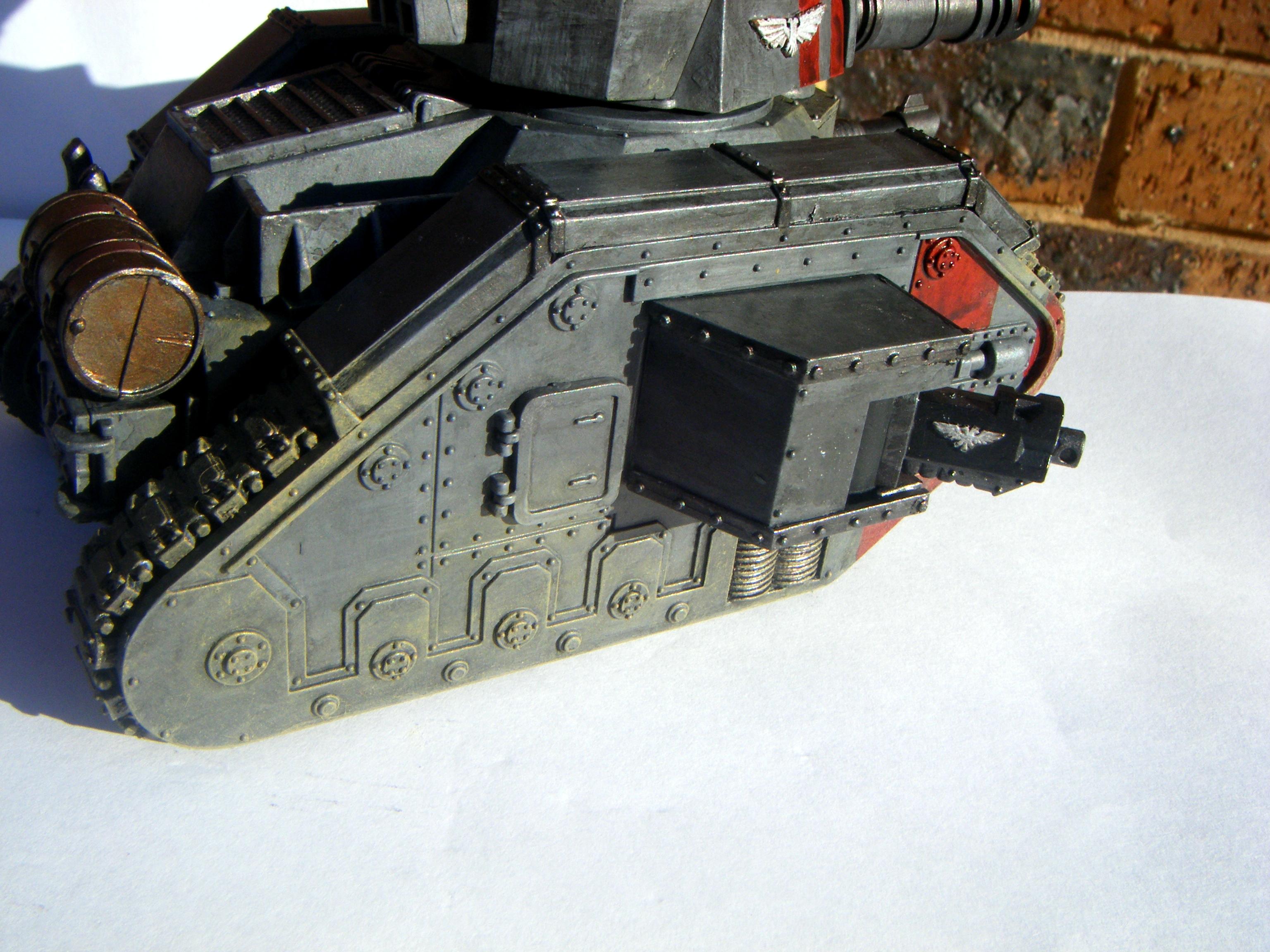 Grey, Imperial Guard, Leman Russ, Red, Side