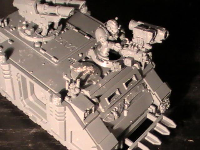 Custom, LED, Mod, Razorback, Space Marines