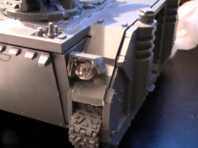 Custom, LED, Mod, Razorback, Space Marines