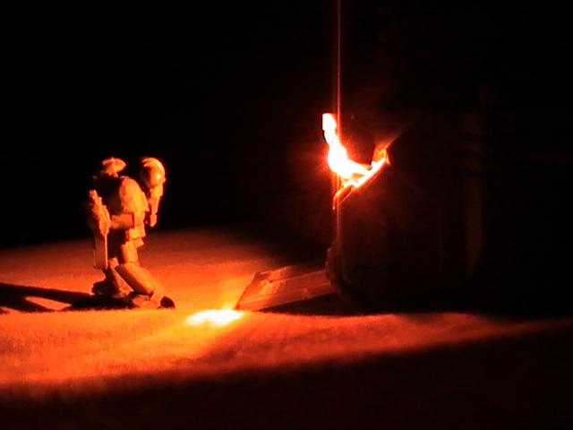 Custom, LED, Mod, Razorback, Space Marines