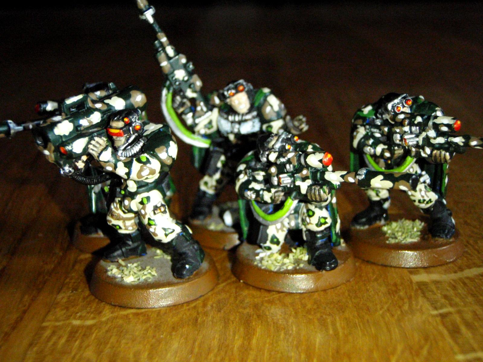 Camouflage, Customized, Dar Angels, Scouts, Snipers, Space Marines