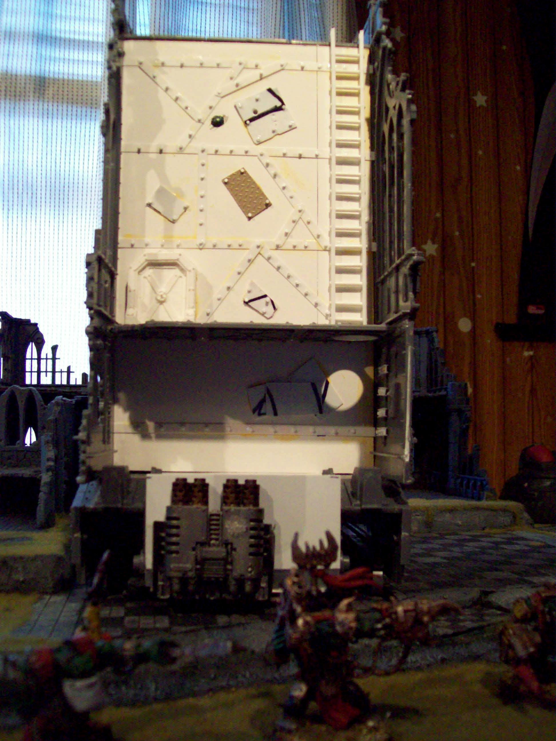 Apocalypse, Conversion, Nurgle, Plague Tower, Shrine Of The Aquilla, Warhammer 40,000