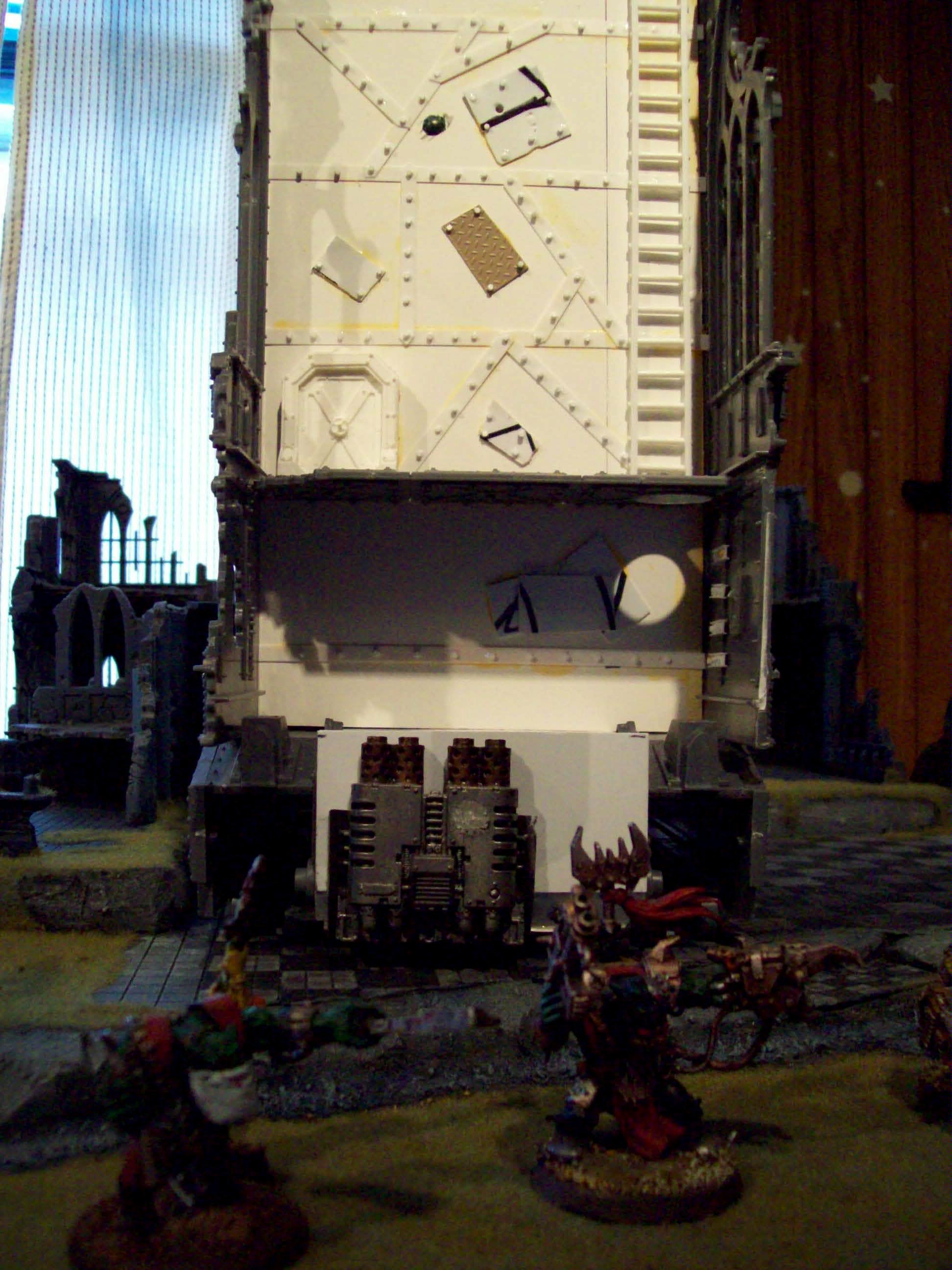 Apocalypse, Conversion, Nurgle, Plague Tower, Shrine Of The Aquilla, Warhammer 40,000