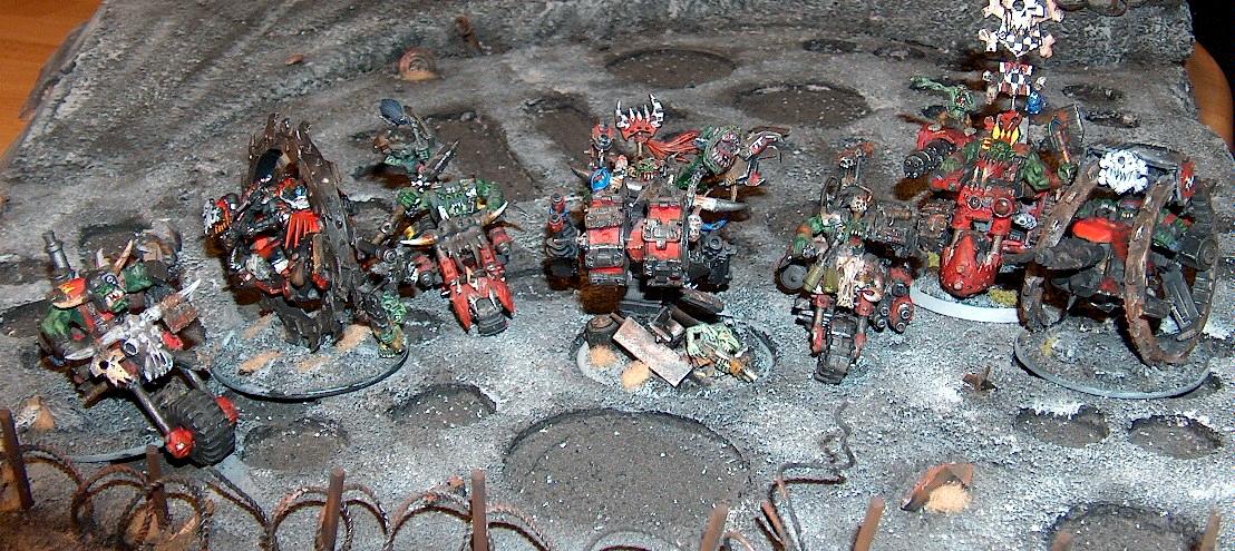 Nob, Orks, Squad, Warbike
