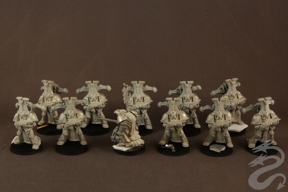 Chaos Space Marines, Cult Marines, Thousand Sons, Tzeentch, Warhammer 40,000, Work In Progress