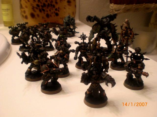 Chaos Space Marines, Nurgle, Plague Marines, Warhammer 40,000