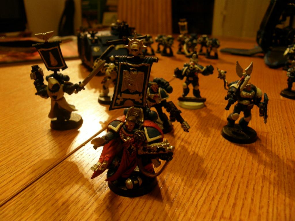 Captain, Command Squad, Homebrew, Officer, Space Marines, Warhammer 40,000
