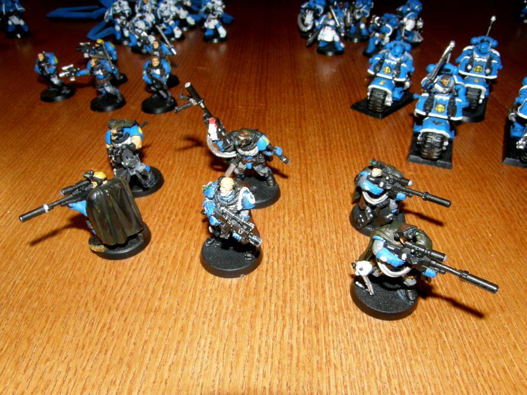 Homebrew, Ic, Officer, Scouts, Snipers, Space Marines, Telion, Tellion, Warhammer 40,000